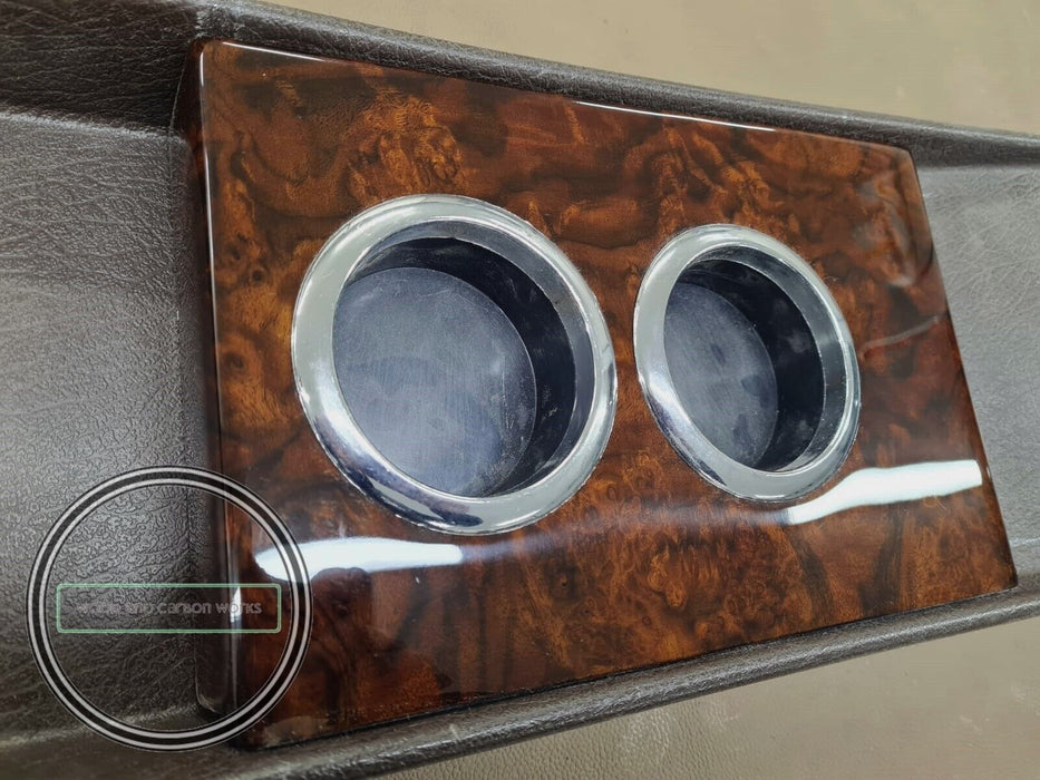 Mercedes w108 Wood cup holder for center tray burlwood fits w109 w111 Hand