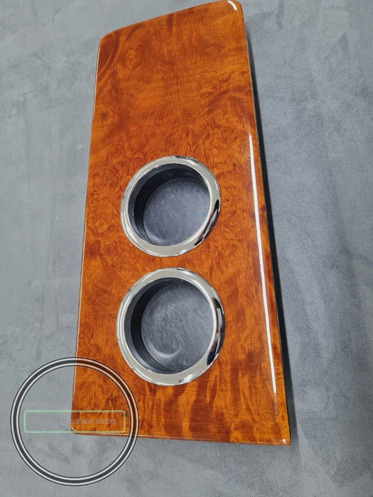 Mercedes w108 Wood cup holder for center tray light burlwood fits w109 w111 wood