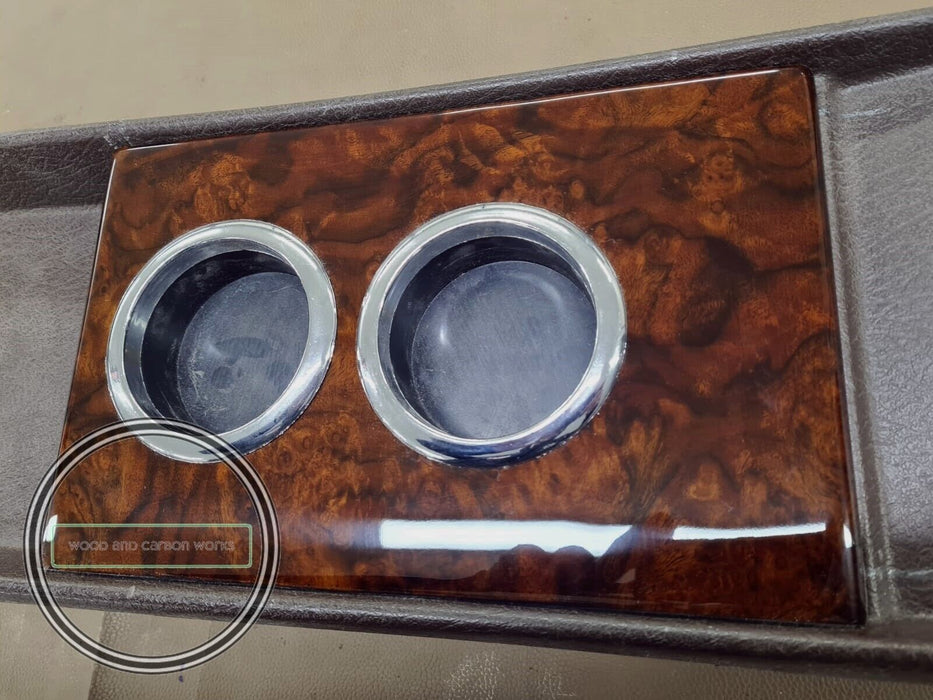 Mercedes w108 Wood cup holder for center tray burlwood fits w109 w111 Hand