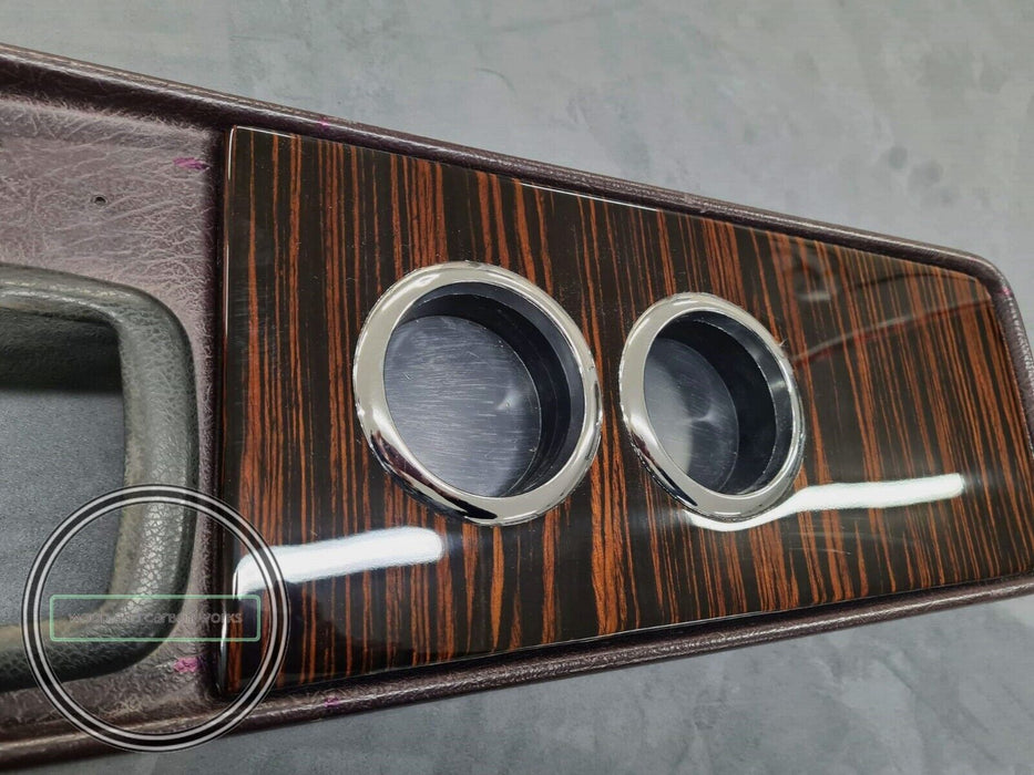 Mercedes w108 Wood cup holder for center tray Ebony Makkasar fits w109 w111 wood
