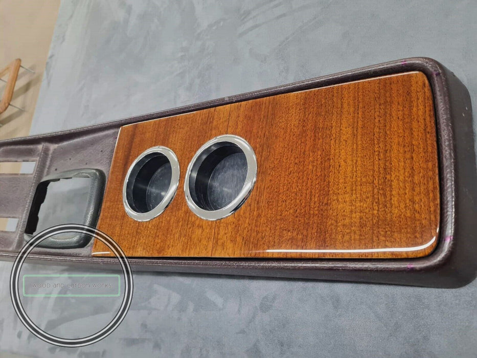 Mercedes w108 Wood cup holder for center tray Plainwood fits w109 w111 wood