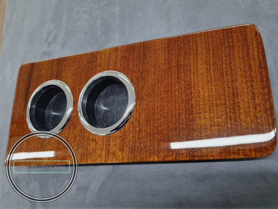 Mercedes w108 Wood cup holder for center tray Plainwood fits w109 w111 wood