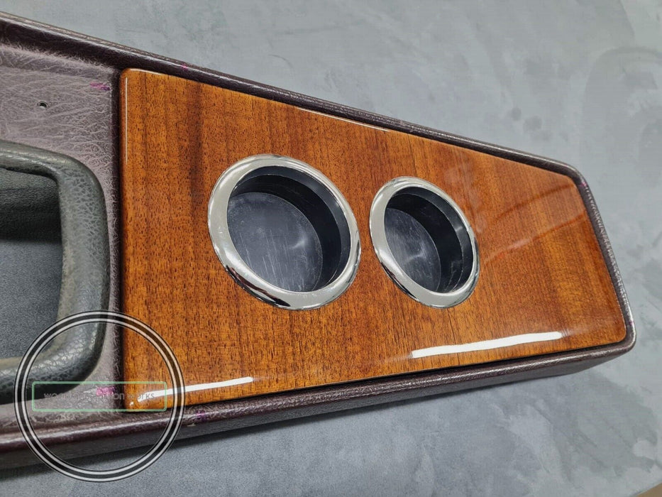 Mercedes w108 Wood cup holder for center tray Plainwood fits w109 w111 wood