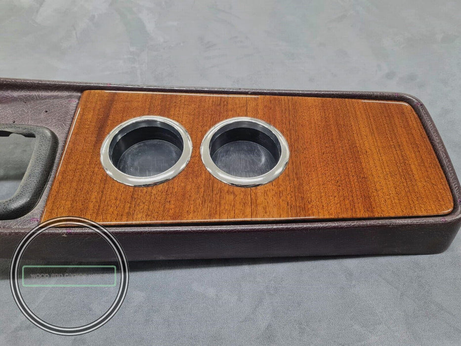 Mercedes w108 Wood cup holder for center tray Plainwood fits w109 w111 wood