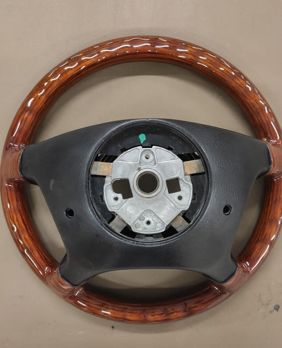Mercedes Benz R129 w124 w140 w202 w208 w210 Wood Steering Wheel Full Zebrano