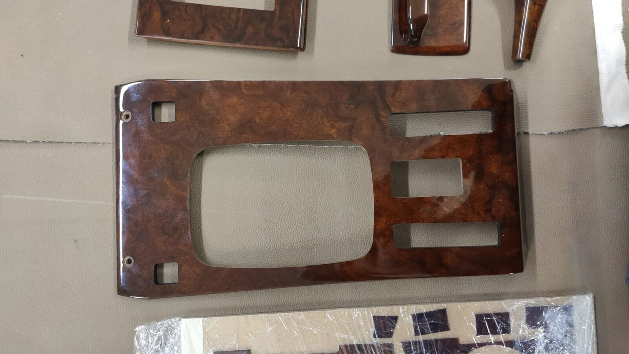 Mercedes w107 slc wood trim set Burled Walnut Dashboard Trim Set