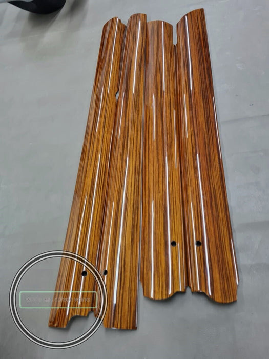 Mercedes Holzleisten für W123 Zebrano W123 Holzleisten für 4-Türer...