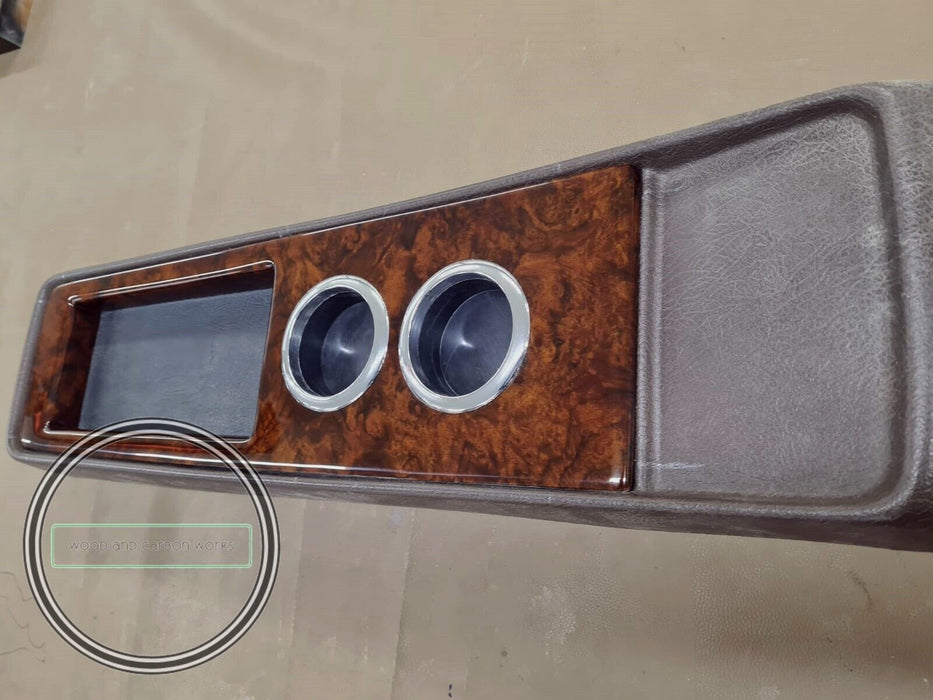 Mercedes w108 Getränkehalter Holz für Mittelschale Wurzelholz passend für...