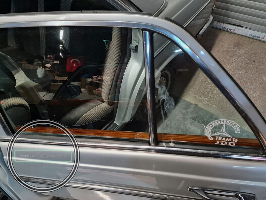Mercedes Holzleisten für W123 Zebrano W123 Holzleisten für 4-Türer...