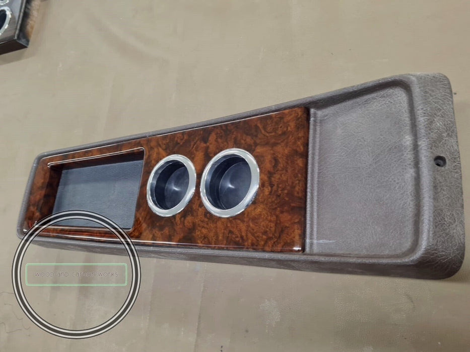 Mercedes w108 Getränkehalter Holz für Mittelschale Wurzelholz passend für...
