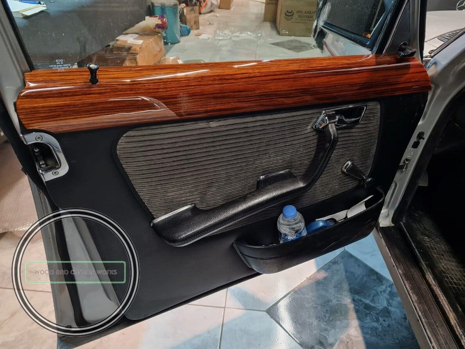 Mercedes Holzleisten für W123 Zebrano W123 Holzleisten für 4-Türer...