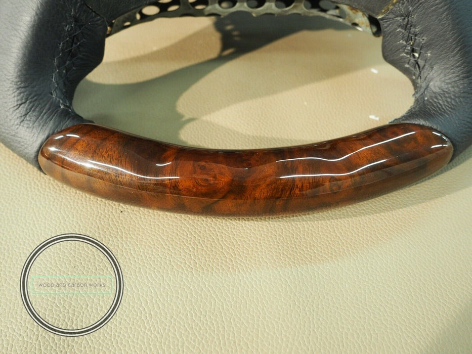 Mercedes Sportline R107 W201 W123 W124 W126 Holz Lenkung Nussbaumwurzelholz