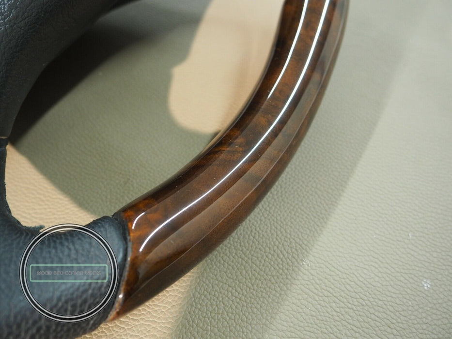Mercedes Sportline R107 W201 W123 W124 W126 Holz Lenkung Nussbaumwurzelholz