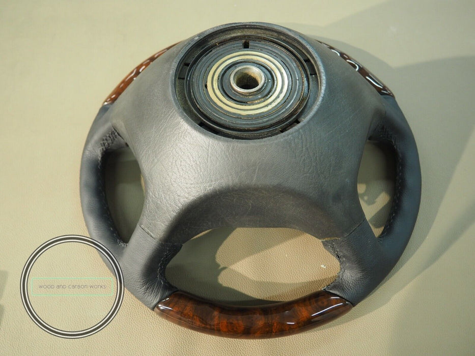 Mercedes Sportline R107 W201 W123 W124 W126 Holz Lenkung Nussbaumwurzelholz
