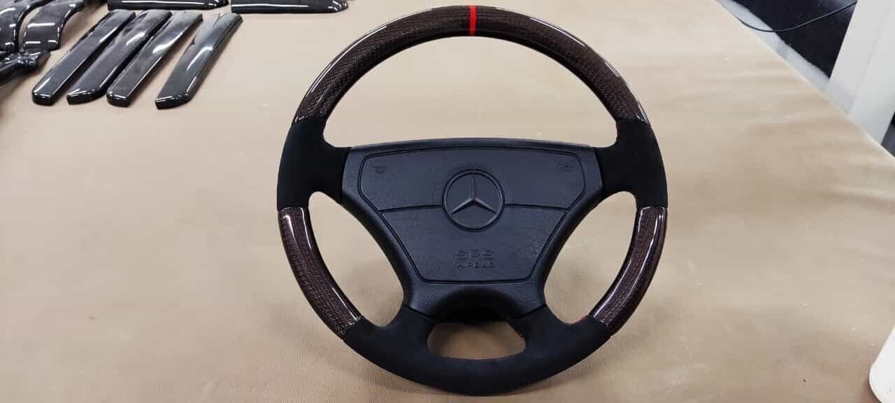 Mercedes SPORTLINE W124 R129 W140 CARBON Lenkrad