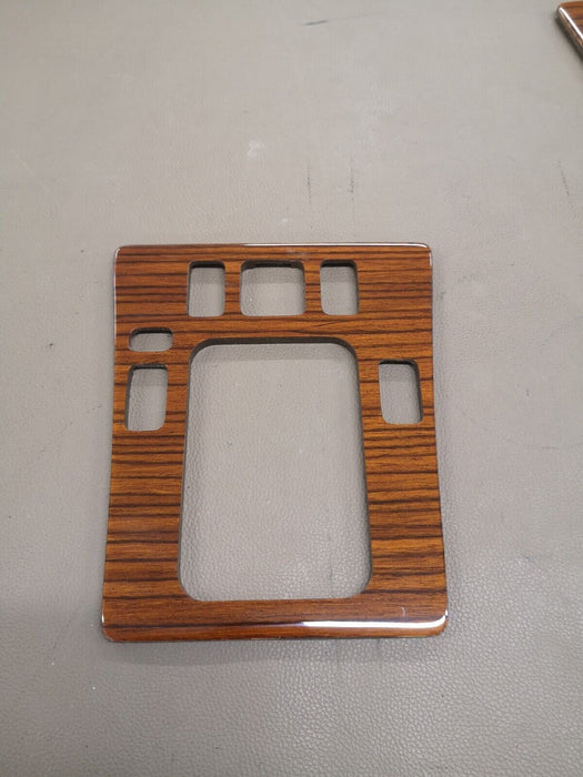 Mercedes W201 Holzverkleidung Mittelkonsole Schaltblende Zebrano Stick...