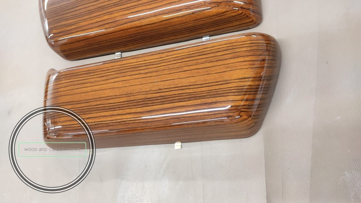 2 Stück Mercedes R107 SL Türtasche Holz W107 HOLZ ZEBRANO