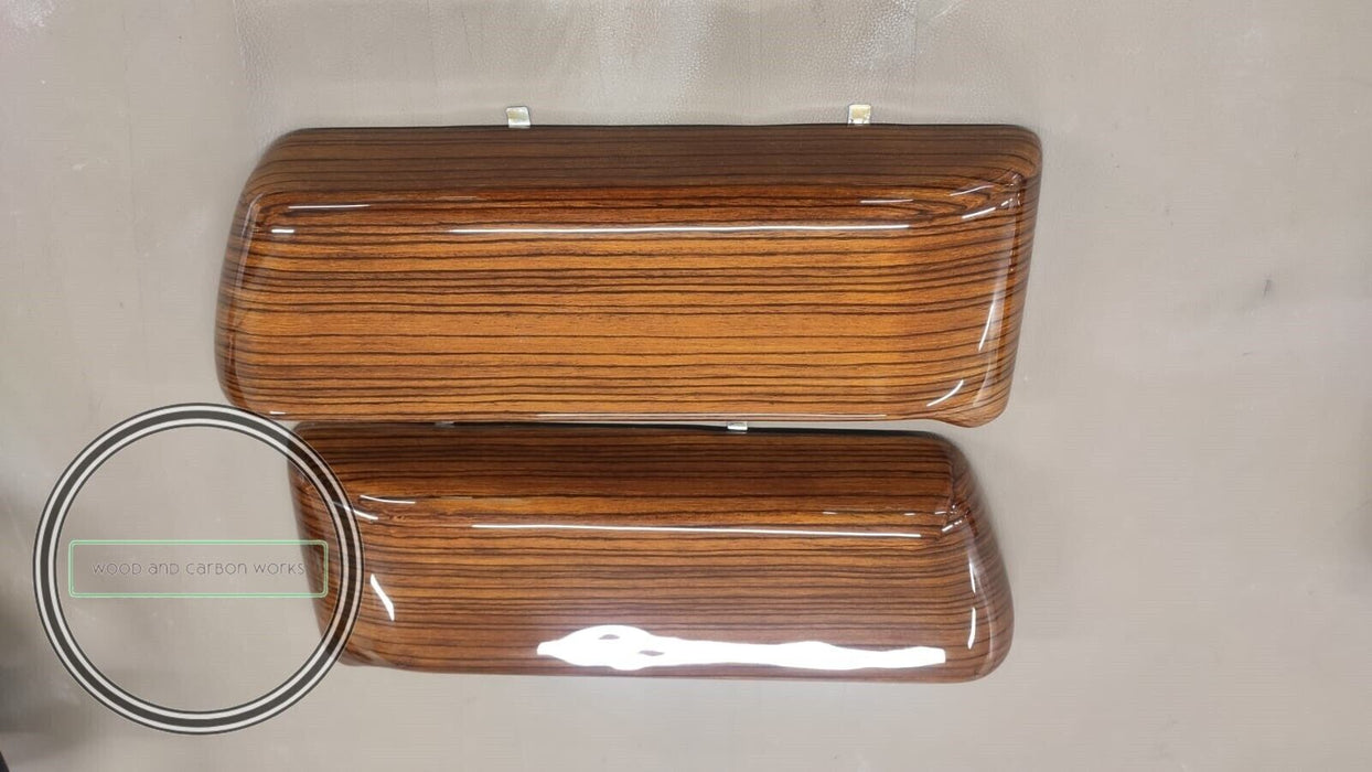 2 Stück Mercedes R107 SL Türtasche Holz W107 HOLZ ZEBRANO