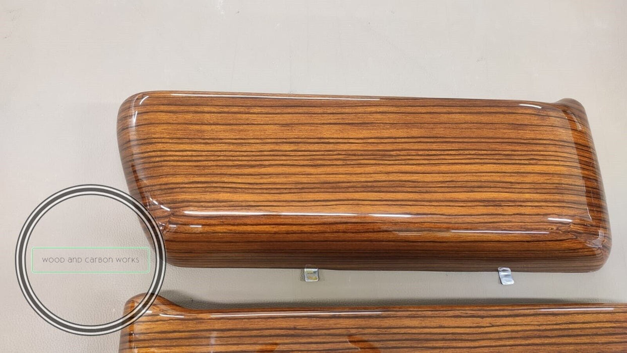 2 Stück Mercedes R107 SL Türtasche Holz W107 HOLZ ZEBRANO
