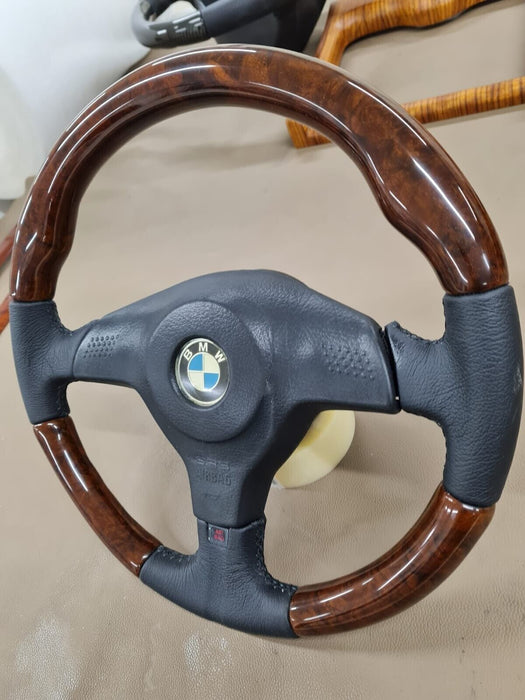 BMW Holzlenkrad E31 E32 E34 E36 M3 Z3 E38 E39 Leder
