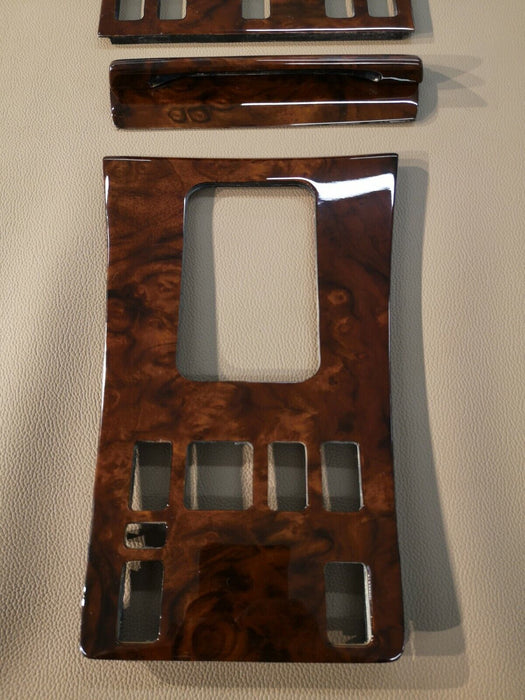 Mercedes W126 Holzleistenset Burlwood Burled Walnut