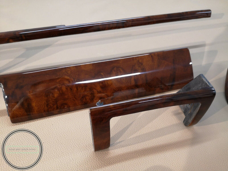 Mercedes W126 Holzleistenset Burlwood Burled Walnut