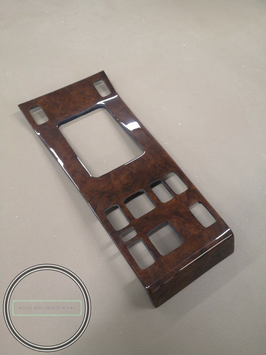 MERCEDES Schaltblende Mittelkonsolenblende Nussbaumwurzel passend für W124...
