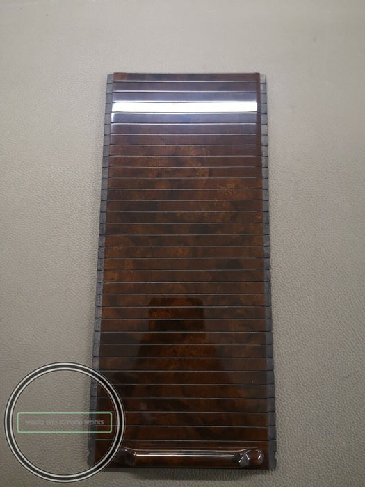 Mercedes Benz R129 Wood Blind SL Mittelkonsole Akkordeon Burlwood 97-01