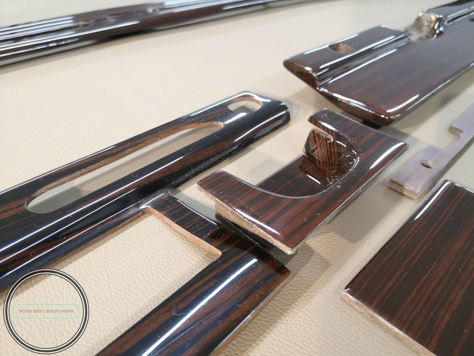 Mercedes w108 Holzverkleidungsset INNEN 24-teilig DASH WOOD SET TRIM FULL...