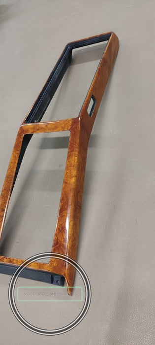 Mercedes r129 sl Holz Kastanie Konsolenrahmenabdeckung untere...