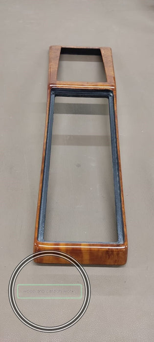 Mercedes r129 sl Holz Kastanie Konsolenrahmenabdeckung untere...