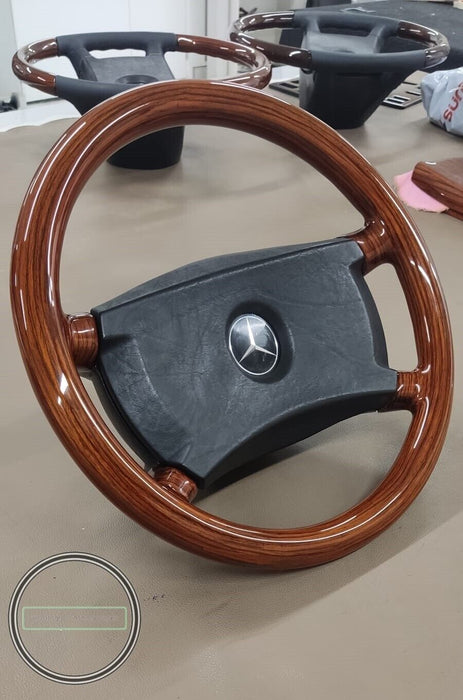 Mercedes Holzlenkrad W123 R107 W124 W116 W201 Zebrano