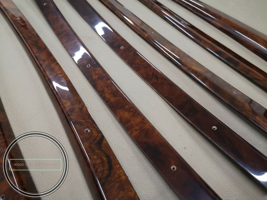 Mercedes W109 Fensterleisten-Set 10-teilig als Set für BURLWOOD