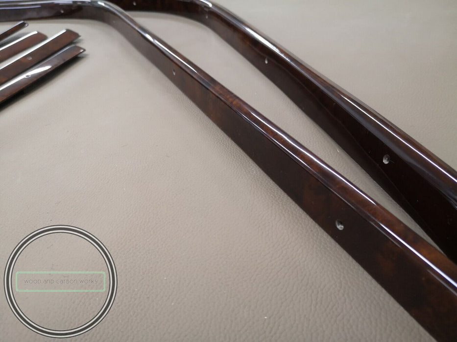 Mercedes W109 Fensterleisten-Set 10-teilig als Set für BURLWOOD