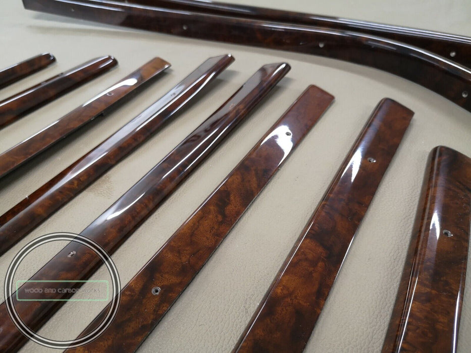 Mercedes W109 Fensterleisten-Set 10-teilig als Set für BURLWOOD