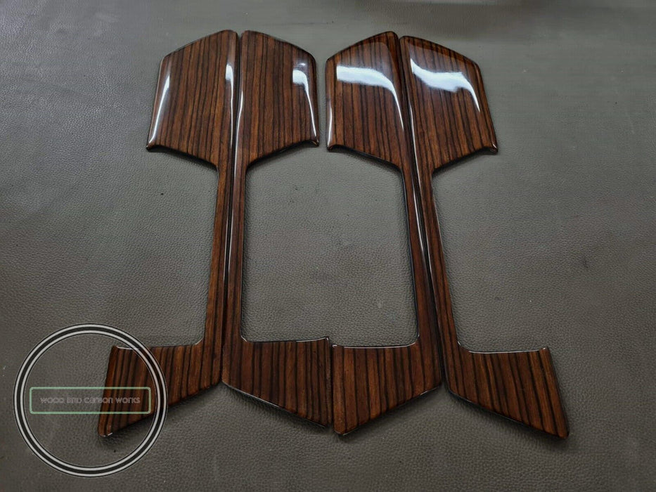 Mercedes w201 Holz Türverkleidungssatz Innenverkleidung Zebrano 190e 190d...