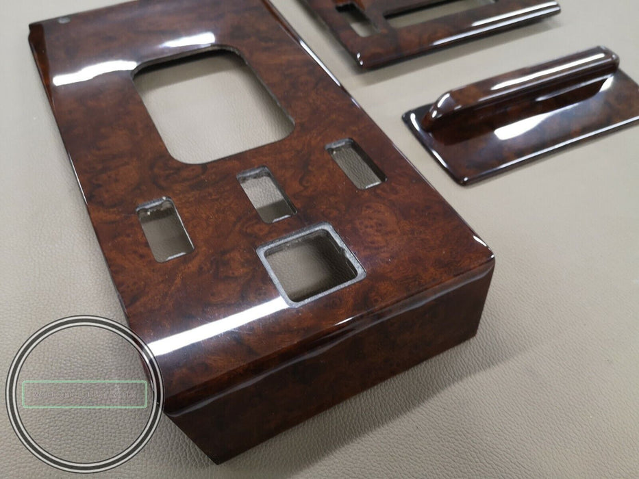 3 Stück Mercedes r107 SL Mittelkonsole Schaltknauf Holzleiste Burlwood 560SL