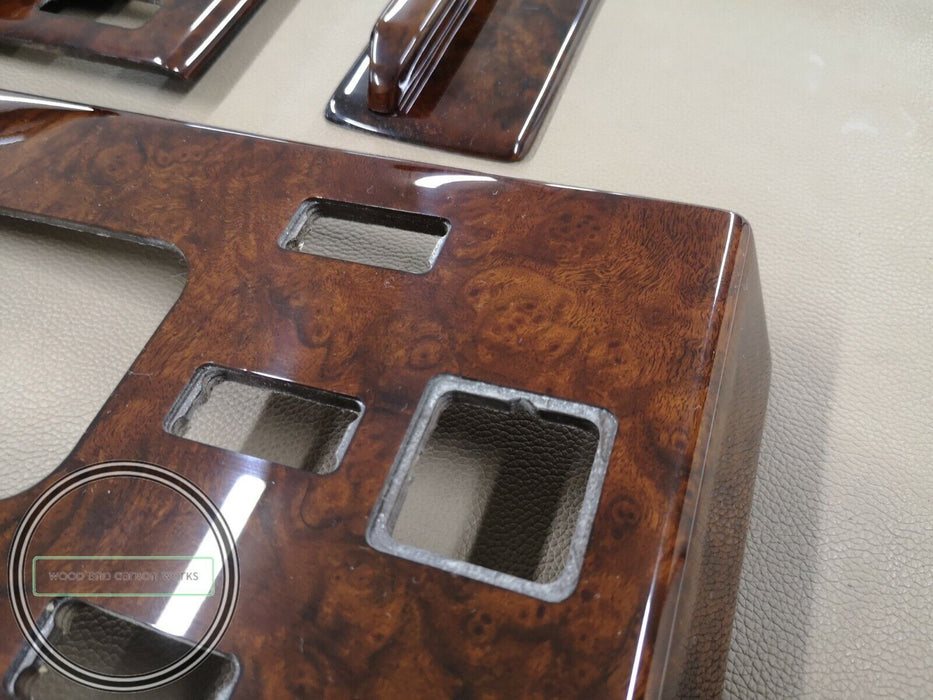 3 Stück Mercedes r107 SL Mittelkonsole Schaltknauf Holzleiste Burlwood 560SL