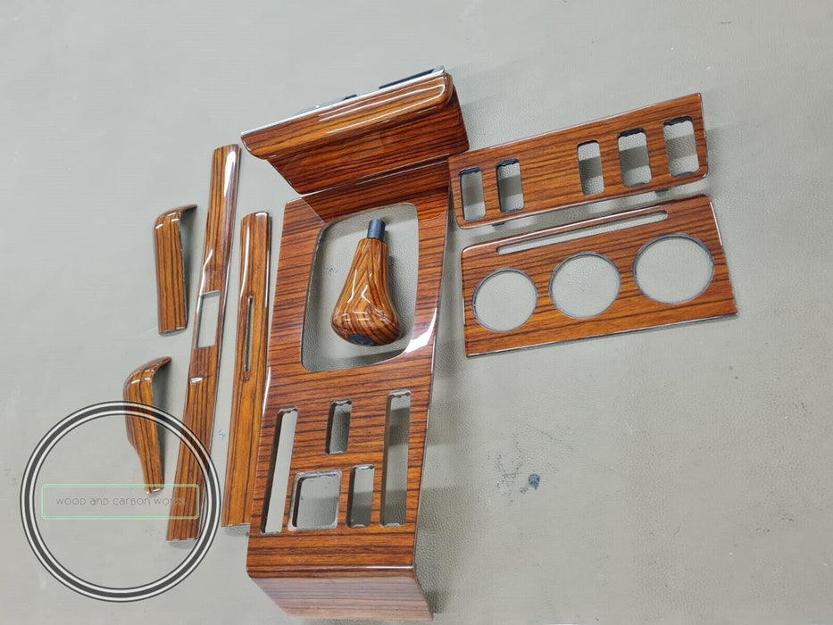 Mercedes W123 Holzleisten SET für W123 Armaturenbrett C123 Zebrano