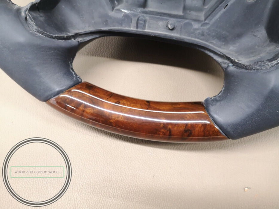 Mercedes Benz Wood Steering Wheel for W203 Mercedes Benz AMG Look Burlwood