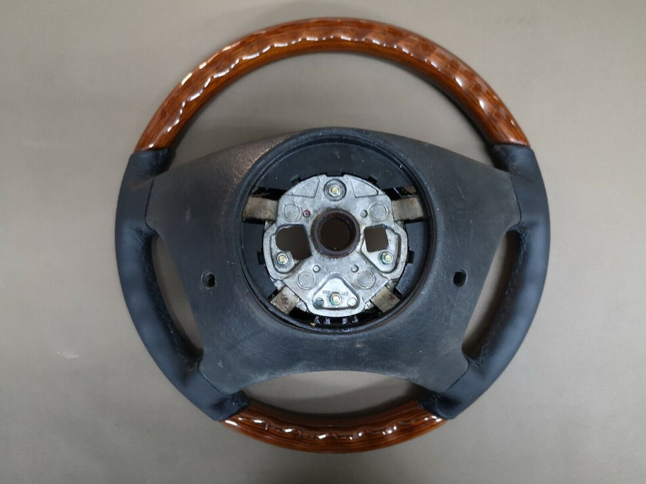 Mercedes Zebrano Wood Steering Wheel R129 W124 W140 W202 W208 W210