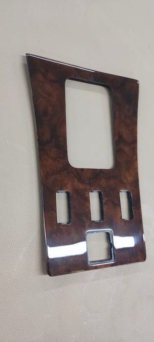 Mercedes W126 Center Shift Trim Console Burled Walnut 1979-1985 First Generation