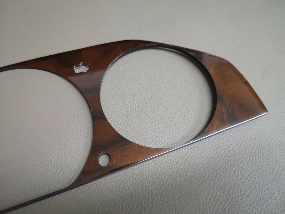 Mercedes Benz W124 C124 S124 instrument cluster Gauge Speedometer Wood Trim