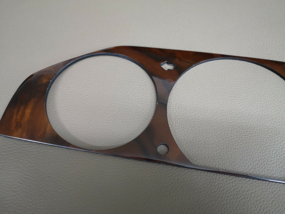 Mercedes Benz W124 C124 S124 instrument cluster Gauge Speedometer Wood Trim