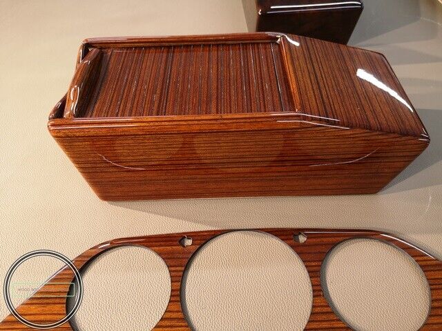 Mercedes W126 C126 Wood Accessory set W126 Coupe WOOD TRIM Zebrano