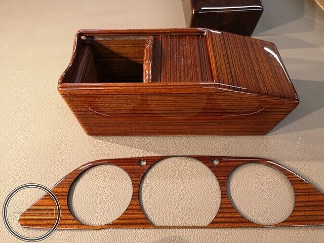 Mercedes W126 C126 Wood Accessory set W126 Coupe WOOD TRIM Zebrano