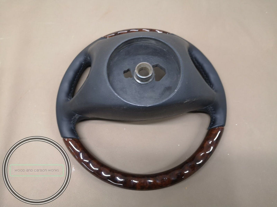 Mercedes W203 C-CLASS Wood Steering C200 C180 C350 Wood Steering Wheel  Burlwood