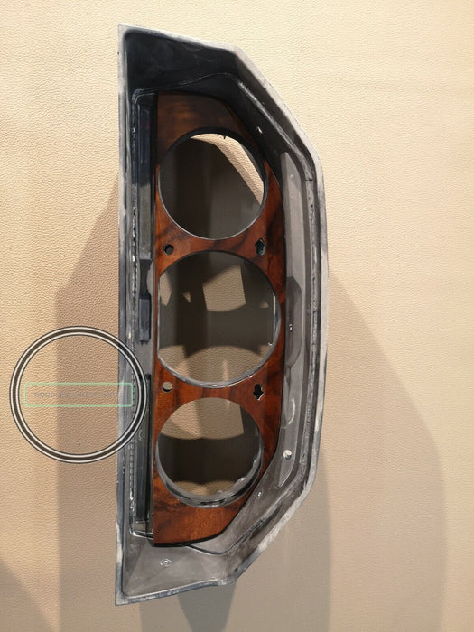 W123 Mercedes Benz Speedometer Cover Zebrano Insturment wood trim for w123