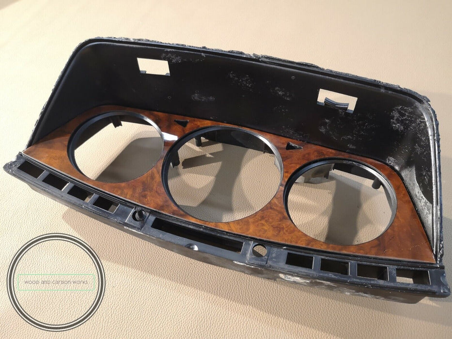 W123 Mercedes Benz Speedometer Cover Zebrano Insturment wood trim for w123