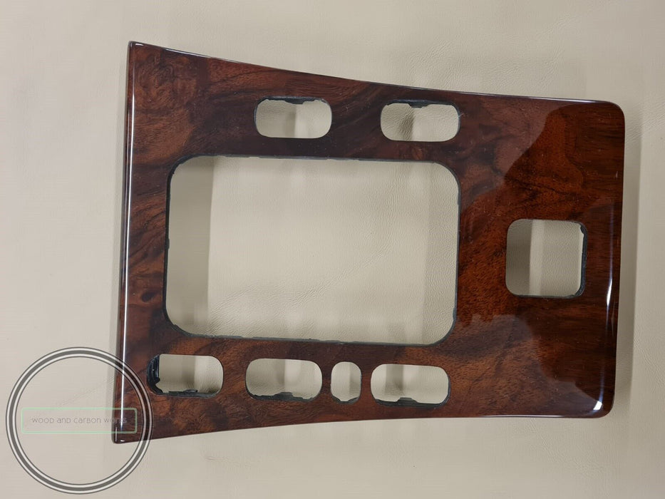 Mercedes w210 CENTER CONSOLE Wood Trim center BURLED WALNUT BURLWOOD